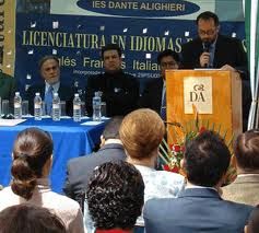 Embajador de Italia en México Inaugura el IESDA 2005